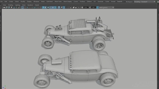 آموزش تکسچرینگ ماشین در Substance Painter