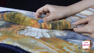 تابلو فرش شاعر جوان - دیجی دکوری