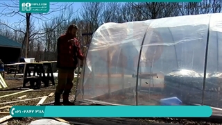 چگونگی احداث و نصب استکلت گلخانه