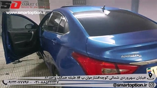 برچسب سولار و دودی شیشه بر روی خودرو آریزو5