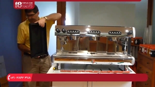 تعمیرات دستگاه اسپرسو ساز ((  برداشتن پنل های دستگاه ))