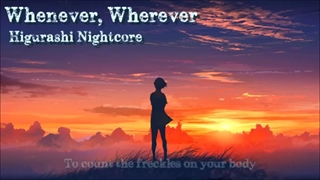 [NIGHTCORE] Shakira - Whenever, Wherever (Lyrics)
