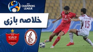 خلاصه بازی الوحده امارات 1 - پرسپولیس 0