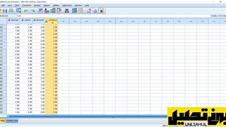 آزمون کوکران در اس پی اس اس. (www.unitahlil.com)