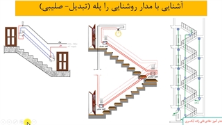 آشنایی با مدارات پایه برق ساختمان -  شماره 8 – مدار های روشنایی راه پله