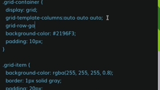 آموزش فضا دادن به سطر و ستون در گرید