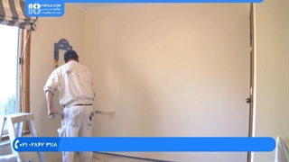 آموزش رنگ آمیزی ساختمان | روش رنگ آمیزی دیوار با غلتک