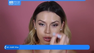 آموزش خودآرایی صورت (( فیکس کردن آرایش ))