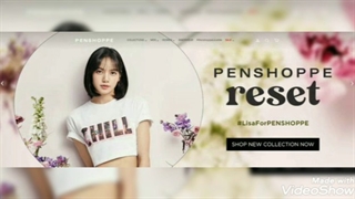 هدر صفحه وبسایت، فیسبوک و توییتر برند PENSHOPPE به این عکس لیسا تغییر پیدا کرد
