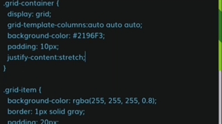 آموزش justify-content گرید سیستم