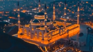 منظره ای زیبا در شب از مسجد ایاصوفیه استانبول Hagia Sophia | پرین پرواز