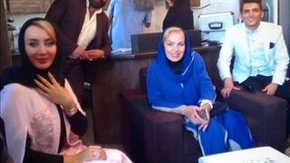 ازدواج سولمازحصاری بازیگر سینما و محسن ورمزیار بازیگر و گوینده جوان غیر چهره