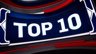 10 حرکت برتر بسکتبال NBA در شب گذشته