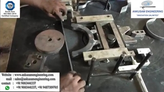 خمکن همه کاره -انواع خم کاری تسمه و میلگرد و انواع چار گوش