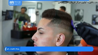 آموزش کوتاهی مو مردانه با قیچی