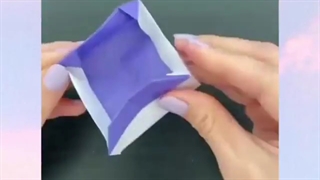 اموزش درست کردن جعبه اریگامی با طرح بی تی اس