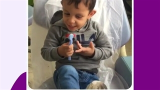 ترمیم دندان کوچلوی عزیزمون در کلینیک ارمغان