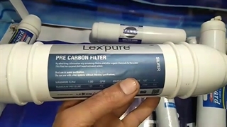 کار با فیلتر کربن دستگاه تصفیه آب