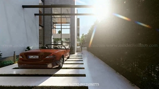 طراحی ویلا مدرن در کرج منطقه سنبل