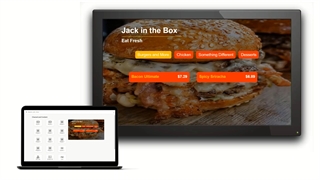 دیجیتال ساینیج رایبرد برای خرده فروشی ها