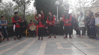 رقص کرمانجی هنرمند نوجوان گروه باوَند