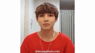 سوتی تهیونگ وسط لایوش