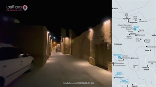 پیاده روی روستای مبارکه سرو دوقلوی کهنسال | یزد