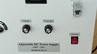 منبع تغذیه 120 ولت 20 آمپر دورودکو سفارشی