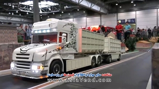 نمایشگاه کامیون های رادیو کنترلی دیدنی | آسیاوند