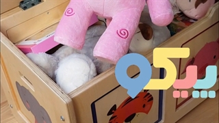 پر کردن باکس چوبی اسباب بازی در پیکوتویز