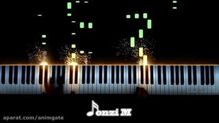 موسیقی انیمه demon slayer :kimetsu no yaiba با پیانو