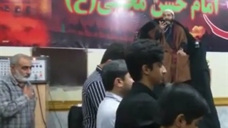 مداحی حاج علی هژبری(دل تنگ ایوون طلای نجف هستم آقا)