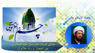 معنای غربت امام زمان علیه السلام در بین شیعیان  و راه علاج آن