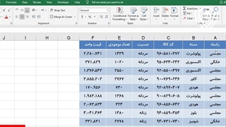 تابع sumifs در اکسل