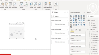 نمودار پراکندگی در power bi