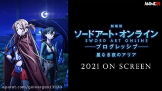 تریلر سینمایی جدید 2021 انیمه هنر شمشیر زنی آنلاین  /  {Sword Art Online: Progressive}
