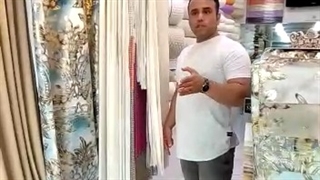 مدل جدید پرده های پذیرایی با جدیدترین پارچه ها