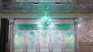 رونمایی از پنجره جدید زیارت در رواق دارالحجه حرم مطهر رضوی
