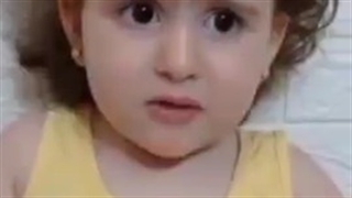 درد و دل‌های جانسوز دخترک فلسطینی