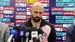 نشست خبری حمید عبداللهی مربی تراکتور
