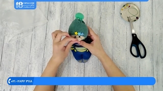 آموزش دوخت عروسک جورابی پسرانه با استفاده از جوراب های کودکانه