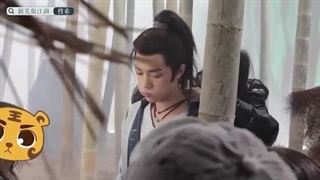 Xiao Zhan - The Smiling Proud Wanderer ”笑傲江湖“ Mobile Game BTS