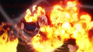 انیمه  ( My Hero Academia Season5 ) مدرسه قهرمانانه من فصل 5 قسمت 8 زیرنویس فارسی