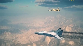 انهدام میگ ۲۵ عراقی توسط جنگنده F5 ارتش ایران