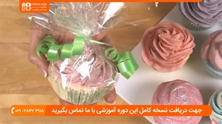 آموزش ساخت کوکتل پدیکور به شکل کاپ کیک فانتزی