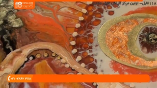 نقاشی با رزین اپوکسی // نقاشی طرح مدرن و شیک برای خانه