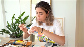 ولاگ نقاشی و فوتبال با میا و کوروش:::طنز