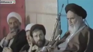 پاسخ امام خمینی(ره) به احمدی‌نژاد، بعد از سخنانش در زمان ثبت نام