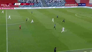 خلاصه بازی آتالانتا 1 - یوونتوس 2 ( قهرمانی یوونتوس )