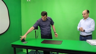 حذف سایه‌ها در پرده سبز